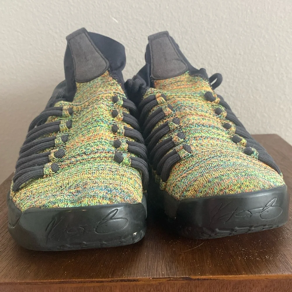 Nike Zoom KD9 Elite Limited Edition Multicolor Basketball Shoes, Men’s 8